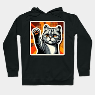 cat superhero Hoodie